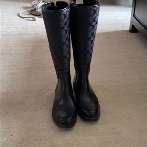 Coach Rainboots